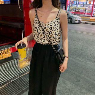 Leopard Camisole Top / Harem Pants
