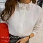 Bow Accent Blouse