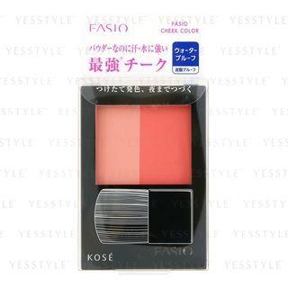 Kose - Fasio Waterproof Cheek (#pk-3) 4.5g