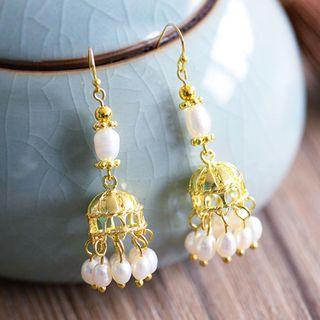 Wedding Faux Pearl Drop Earring