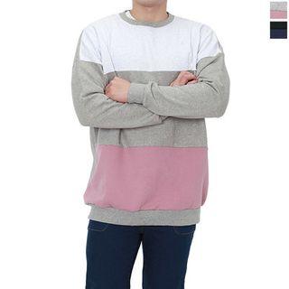 Three-tone Printed Sweatshirt