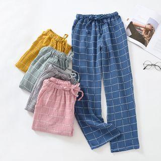 Plaid Lounge Pants
