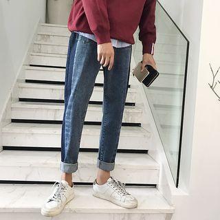 Regular-fit Panel Jeans