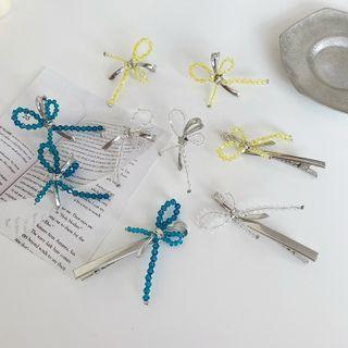 Bow Hair Clip / Stud Earring