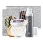 Rue Kwave - Tight Shot Set: Multi Secret 30ml + Moisture Foundation Pact With Refill Spf30 Pa+++
