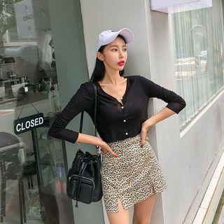 Wool Blend Short Summer Cardigan