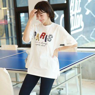 Paris Graphic Print Cotton T-shirt