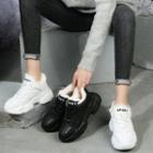 Faux Fur Lined Chunky Sneakers