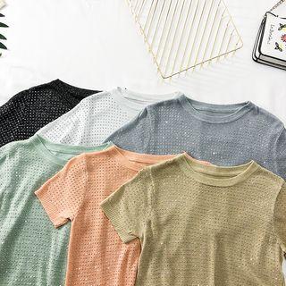 Rhinestone Plain Top