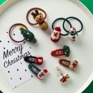Felt Christmas Hair Tie