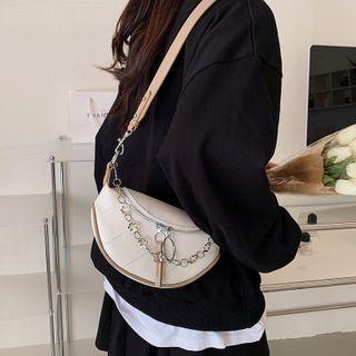 Chained Hobo Crossbody Bag