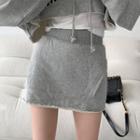 Mini Skirt Gray - One Size