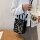 Leopard Print Mini Crossbody Bag