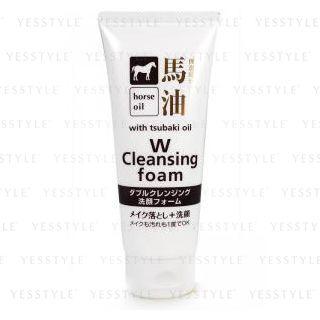Cosme Station - Kumano Horse Oil W Cleansing Foam With Tsubaki (camellia) Oil 130g
