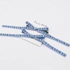 Lettering Bow Accent Hair Tie
