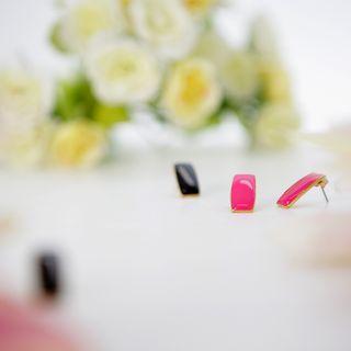 Patent Rectangle Earring