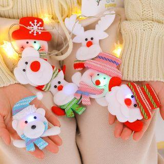 Christmas Cartoon Brooch