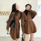 Long-sleeve Corduroy Shirtdress (various Designs)