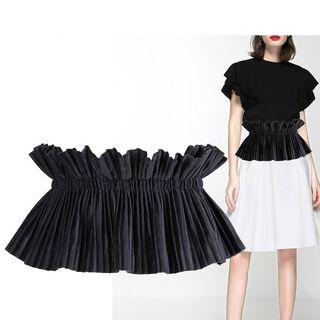 Plain Wide Elastic Belt
