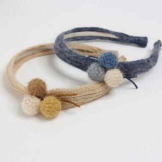 Pompom Detail Headband