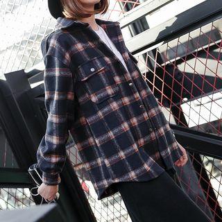 Woolen Plaid Shirt