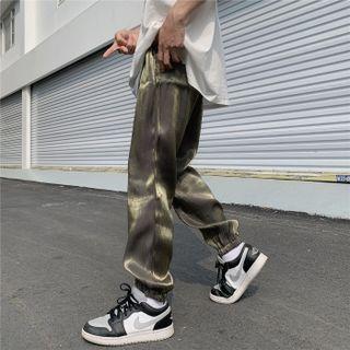 Couple Matching Band-waist Jogger Pants