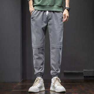Straight Leg Jogger Jeans