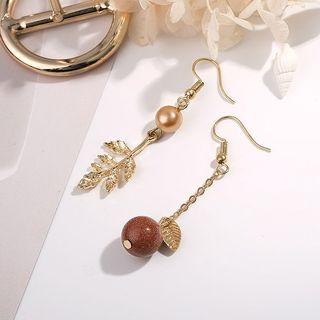 Asymmetric Leaf Earring