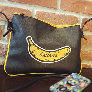Banana Printed Shoulder Bag