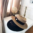 Button-detail Hat