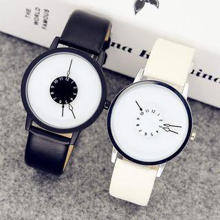 Contrast Minimal Strap Watch (various Designs)