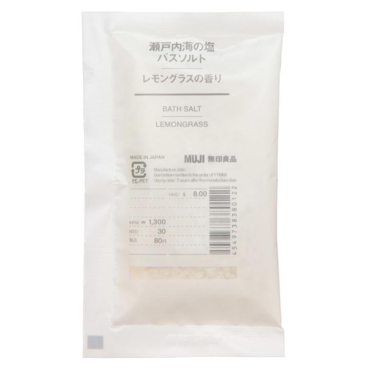 Muji - Bath Salt (lemongrass) 30g