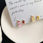 Non-matching Alloy Fruit & Drink Earring