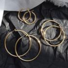 14k Gold Plated Hoop Earrings