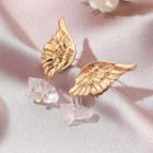 Wing Dangle Earring 1 Pair - 01 - Gold - One Size