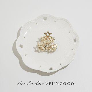 Star Hair Clip Gold - One Size