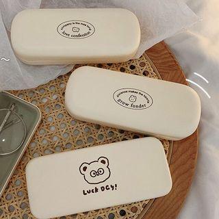 Animal Faux Leather Eyeglasses Case (various Designs)