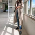 Lightweight Long Trench Coat