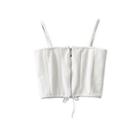 Zipped Camisole Top