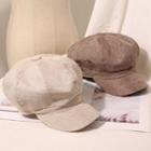 Linen Cotton Plain Octagonal Hat