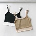 Set Of 2: Cropped Camisole Top