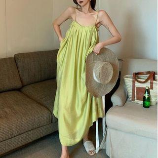 Spaghetti-strap A-line Dress (various Designs)