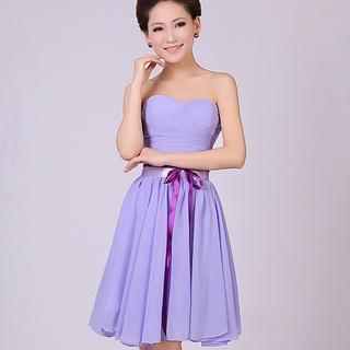 Bow-accent Party Dress