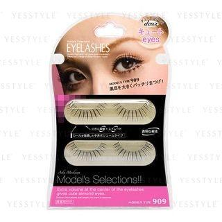 D-up - Models Selections Eyelashes Duex Eyes (#909 Cute Eyes) 2 Pairs