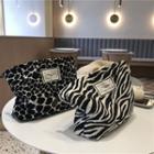 Zebra / Leopard Print Pouch