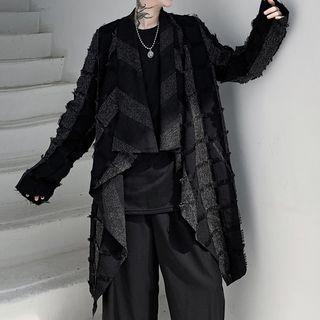 Fringed Open-front Coat