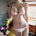 Halter Sequined Bikini