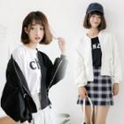 Knot-accent Zip Jacket