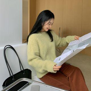 Pastel Alpaca Blend Sweater