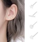 Star / Circle / Heart / Bar Ear Stud